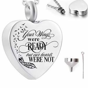 Pet Cremation Urn Necklace